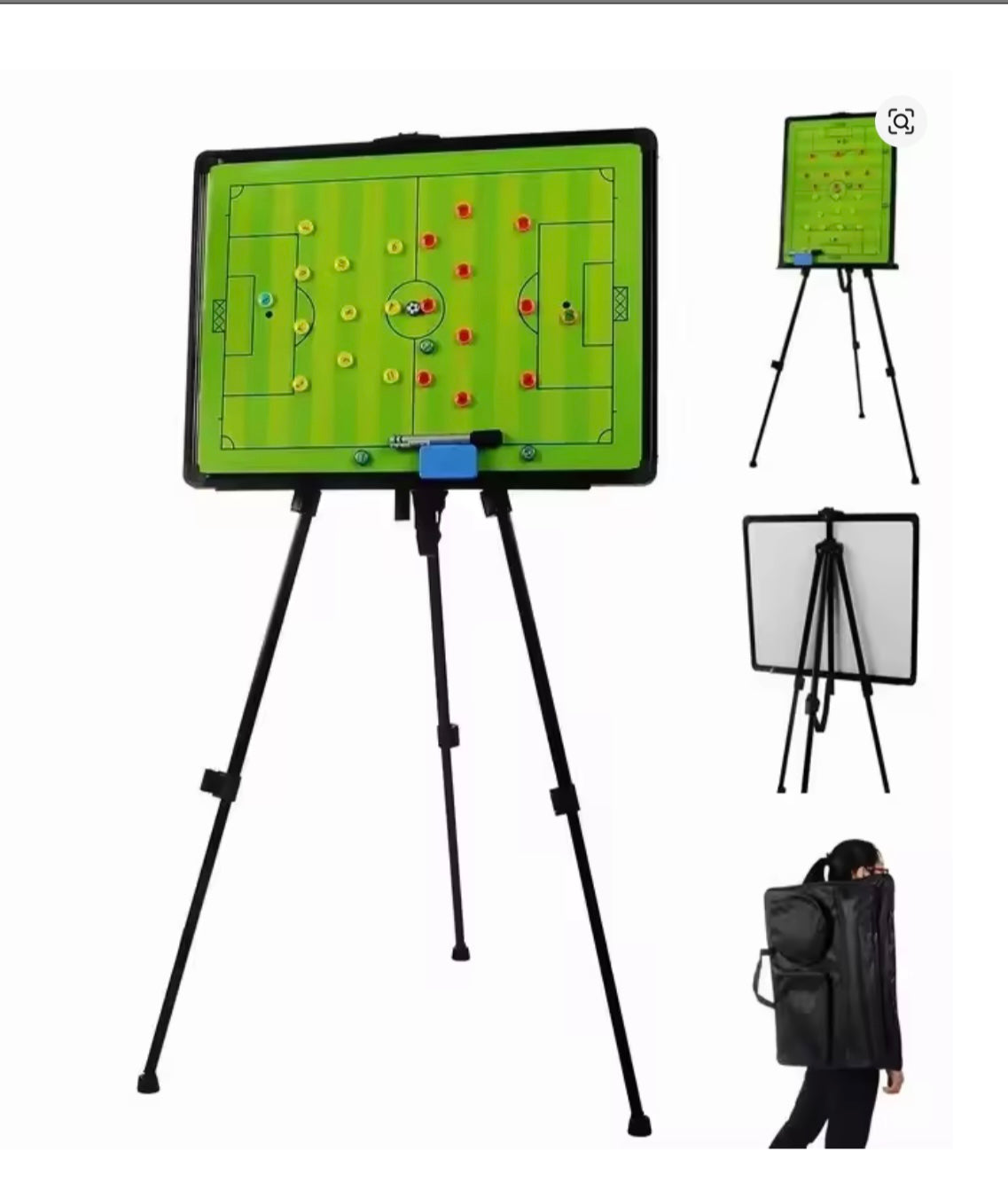 Tragbare und aufstellbare Taktiktafel